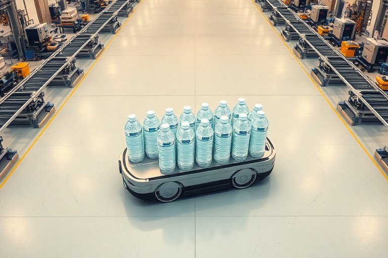 全自動碼垛機器人智能生產線